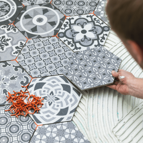 Pose carrelage interieur - Serraille Carrelage