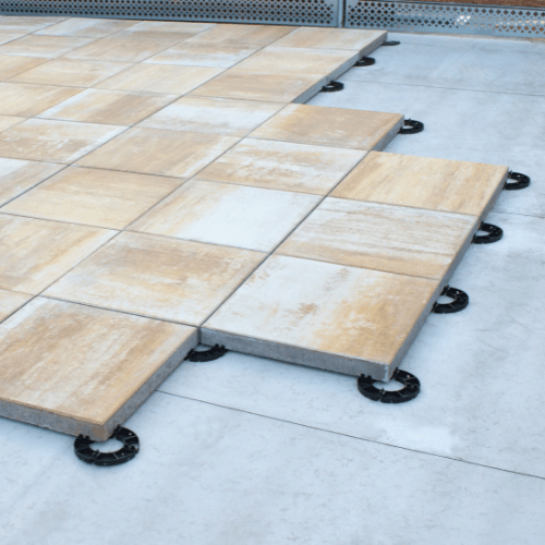 Pose sur plots - Serraille Carrelage